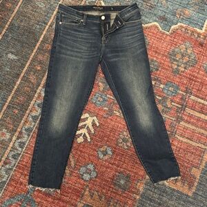 Lucky Brand Dark Wash Ankle Jeans